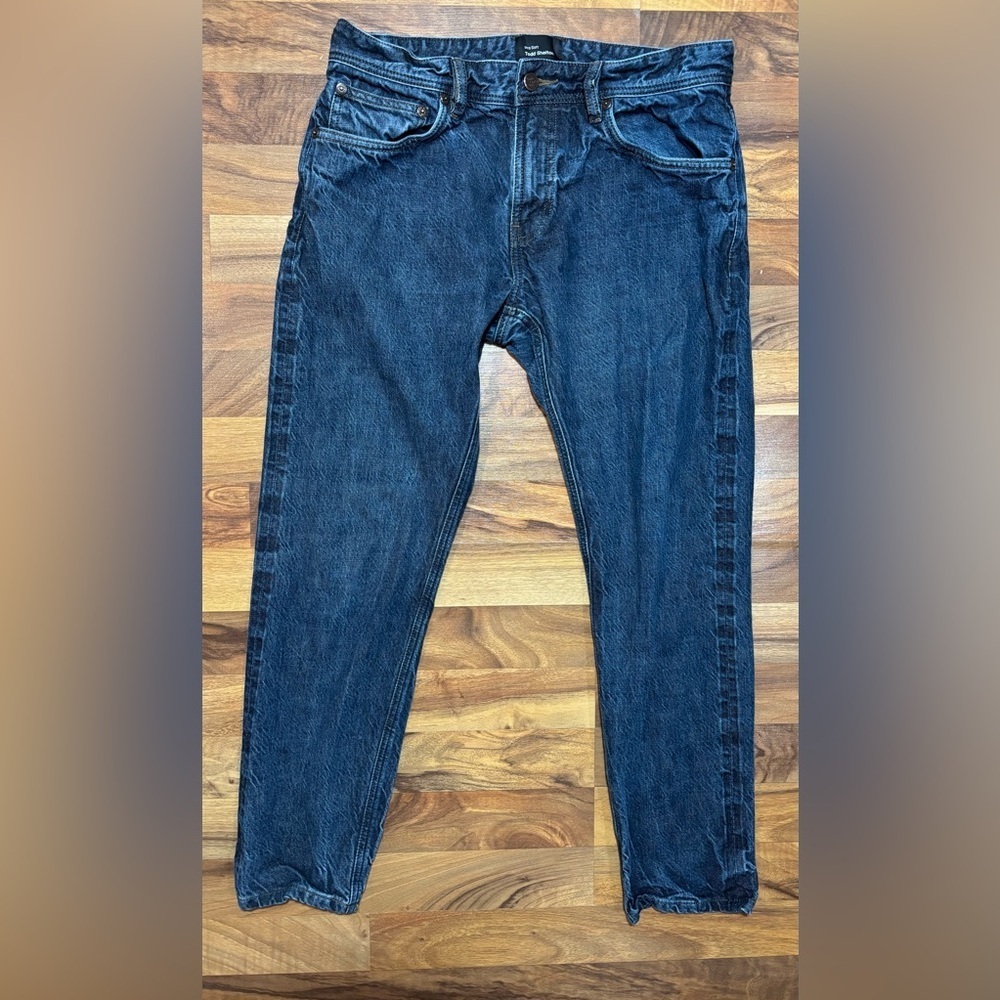 Todd Shelton Selvedge Jeans Men’s 33x29 Pro Soft Slim Fit USA Made Dark Wash